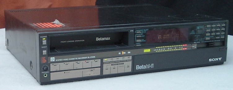 Sony Betamax Hi-Fi Model SL-2700B