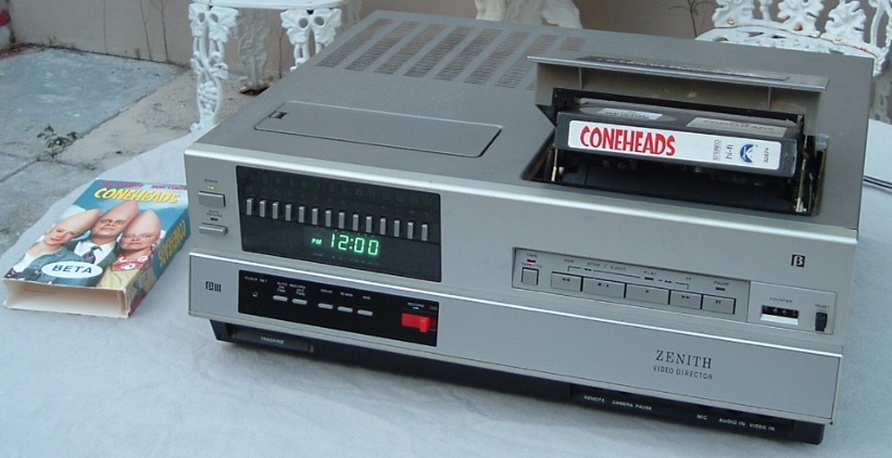 Zenith Video Director Beta VCR Model VR8500 PT